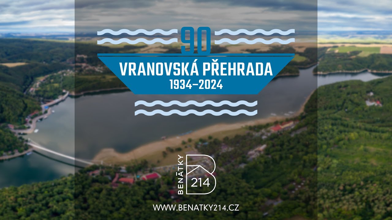 Vranovská přehrada - historické fotografie ze stavby hráze / Výročí 90 let Vranovské přehrady