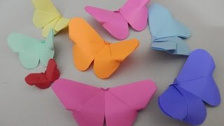 Borboleta Origami - Kirigami
