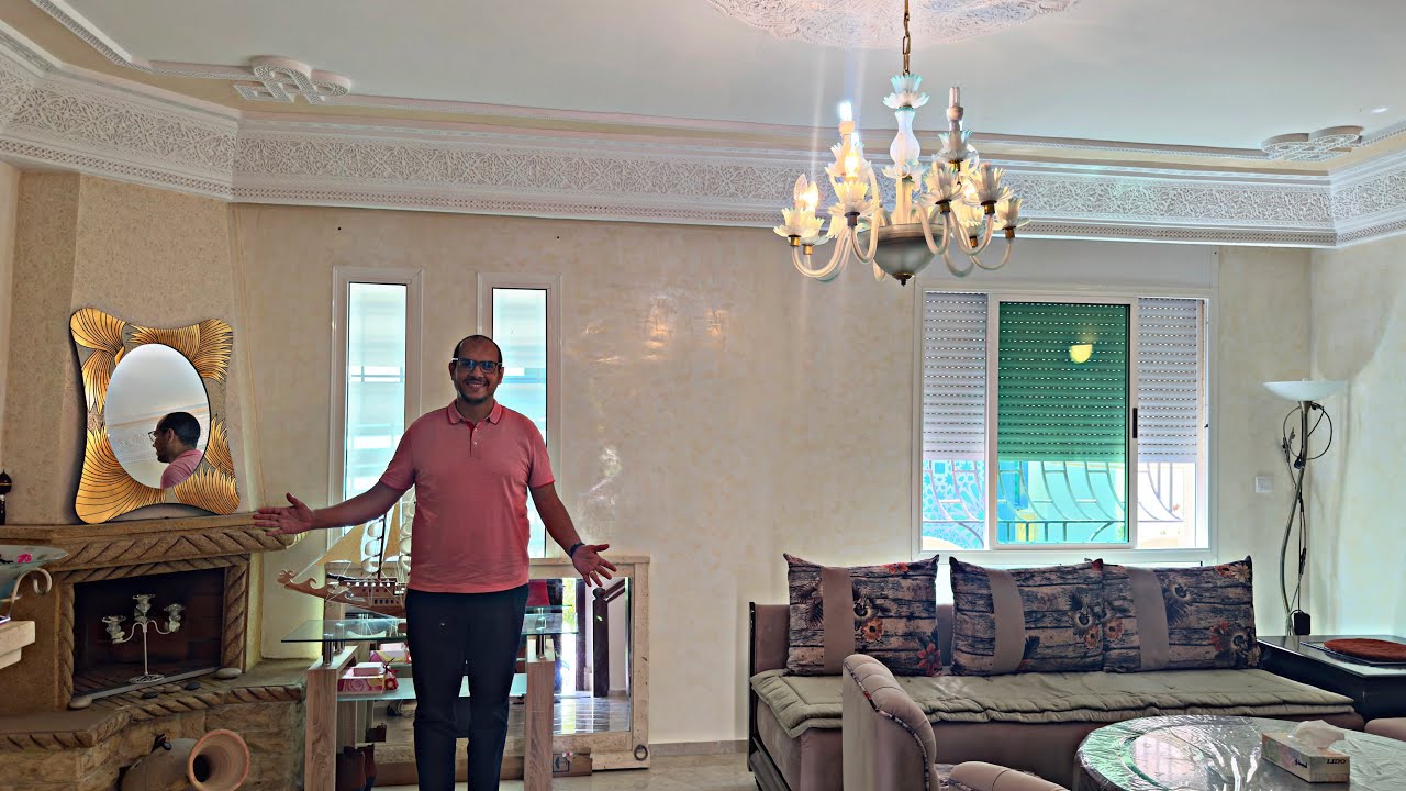 تريبليكس رائع وسط إقامة محروسة☀️تمارة الهرهورة