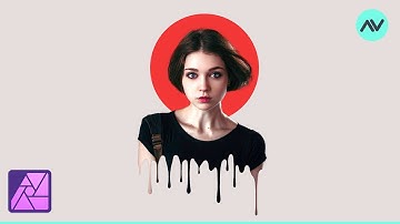 Paint Dripping Photo Effect in Affinity Photo [ Affinity Photo Tutorial ]