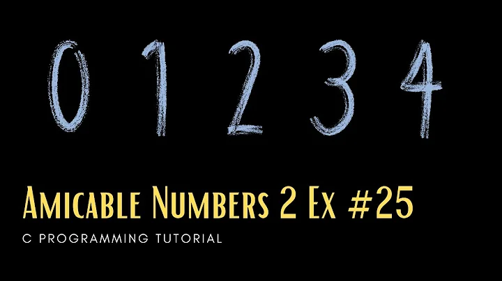 C Numbers 25: Count the Amicable Pairs in an array [C Programming]