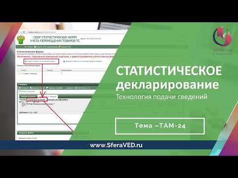 Импорт - экспорт внутри в ЕАЭС: статистическое декларирование и заполнение в Альта-Софт (фрагмент)