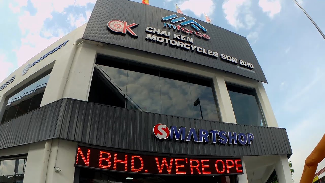 Saya ke Chai Ken Motorcycle (Mforce Smartshop Puchong) Memang terbaik!! - YouTube