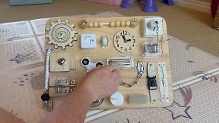 The Best Busy Board for Toddlers!