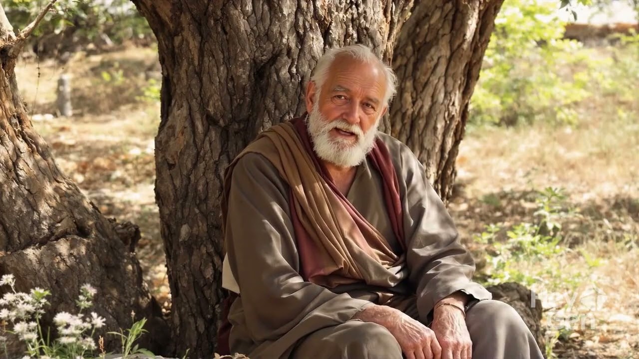 Noah telling the story of Tower of Babel