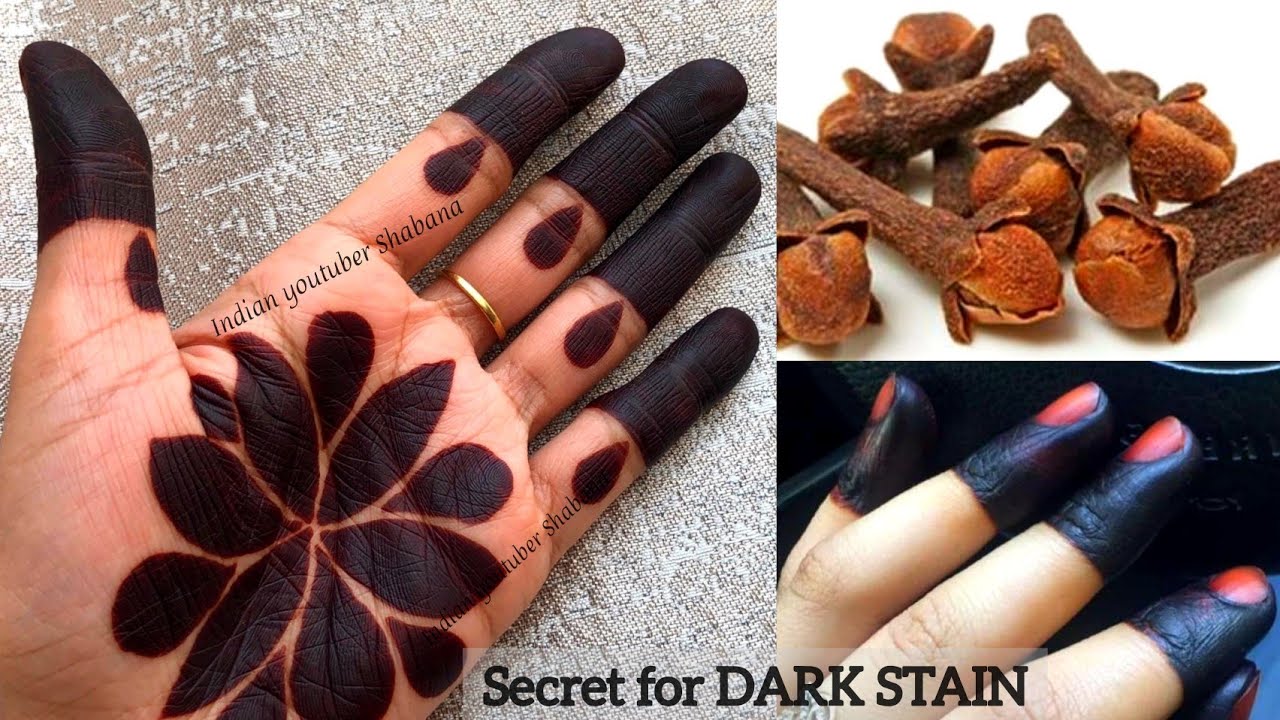Easy Tip for more Arq |Live result in15min !!|Dark Stain Nail Mehndi|How to  make Nail Mehndi #mehndi - YouTube