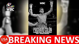 Prichard Colon Dies At 33 Former Boxer Passes Away 11 Years After Devastating Brain Injury In Final