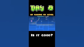 Day 8 of making my level! #geometrydash #gd #gdupdate #подпишись #smallyoutuber