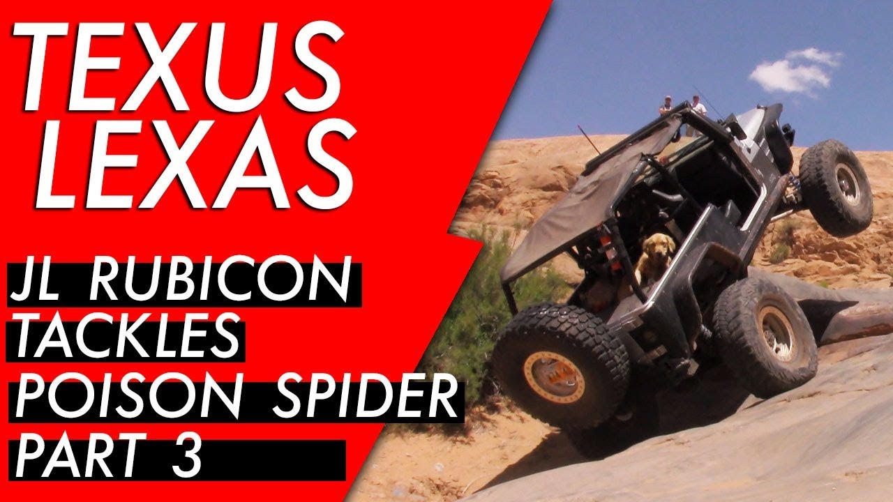 2018 Jeep Wrangler Rubicon & LJ Off Road at Poison Spider Mesa in Moab Part 3 of 3