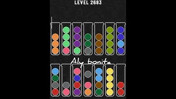 ball sort puzzle level 2683