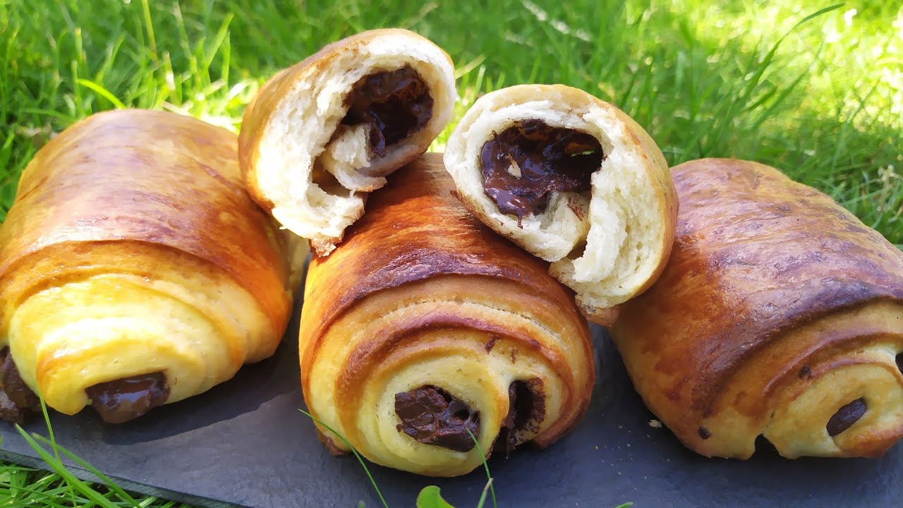 Pains aux Chocolat brioché facile à faire - YouTube