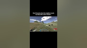 Rust Console when the neighbor needs my help with a doorcamper…#shorts #rust #rustconsole