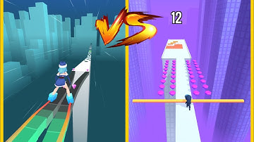 Sky Roller Vs Roof Rails : All Levels Gameplay - New Update Android, iOS #1
