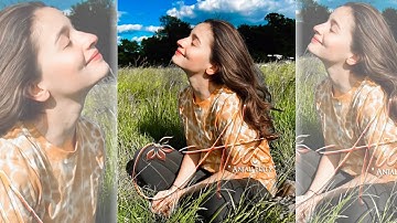 How to make Colour Sharpen glass font | Pscc editing tutorial