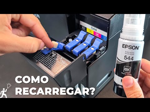 Vídeo: Como reabastecer meu Epson EcoTank?