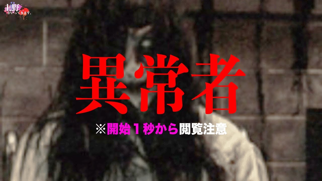 怖い映像だけ 人怖