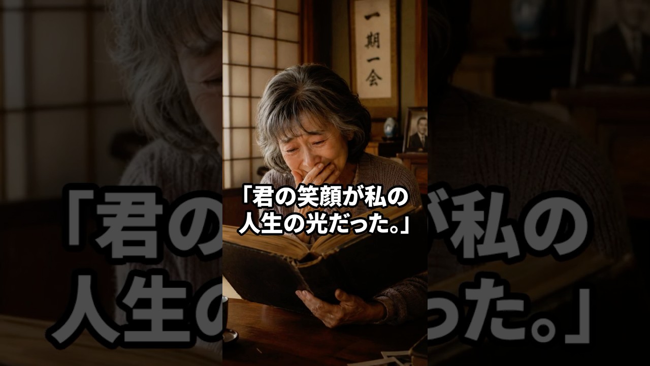 「君の笑顔が私の人生の光だった。」 亡き夫の書斎で見つかった一冊のアルバム。 不器用な夫が遺した深い愛情が、妻の心に光を灯す。 #シニア #スカッとする話 #感動する話 #朗読 #ドラマ