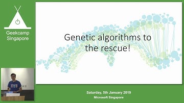 Genetic Algorithms in Go - GeekCampSG 2019