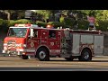 Sacramento Fire Department Medic 20, Engine 19, Truck 2 &amp; Engine 2 Responding Code 3