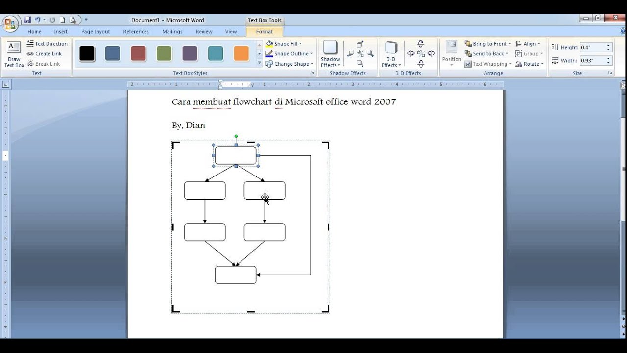 Contoh Flowchart Kegiatan Ilmiah - Simak Gambar Berikut