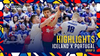 Highlights | Iceland - Portugal | Group D | IHF Wch 2023