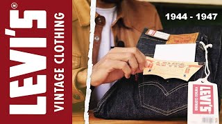 :  Levi's 501xx 1940.  LVC 1944  1947  