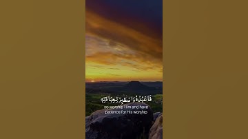 سورة مريم -الآية 65