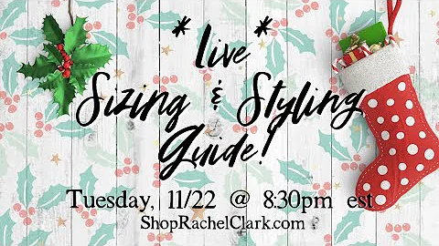 a boutique by Rachel Clark *Live* Sizing & Styling...
