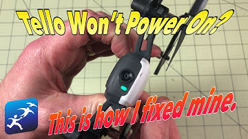 Try this if you can’t turn on your DJI Tello. This fixed my problem.