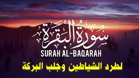 سورة البقرة كاملة ومكررة طاردة للجن والشياطين والسحر في كل مكان, بصوت القارىء سمير عزت، بدون اعلانات