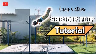 Shrimp Flip Tutorial | Easy 5 Steps | shrimp flip kaise kare (Freestyle Calisthenics)