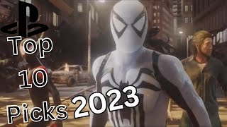 My Top 10 Picks For PlayStation in 2023