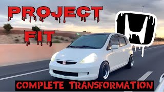 YOU WONT BELIEVE HOW THIS HONDA FIT TRANSFORMED!!!!