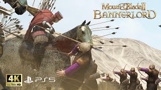 Can 100 Elite Knights Defeat 1000 Empire Archers?⚔️ Epic Battle! #mountandblade2 #ps5gameplay #4k screenshot 2