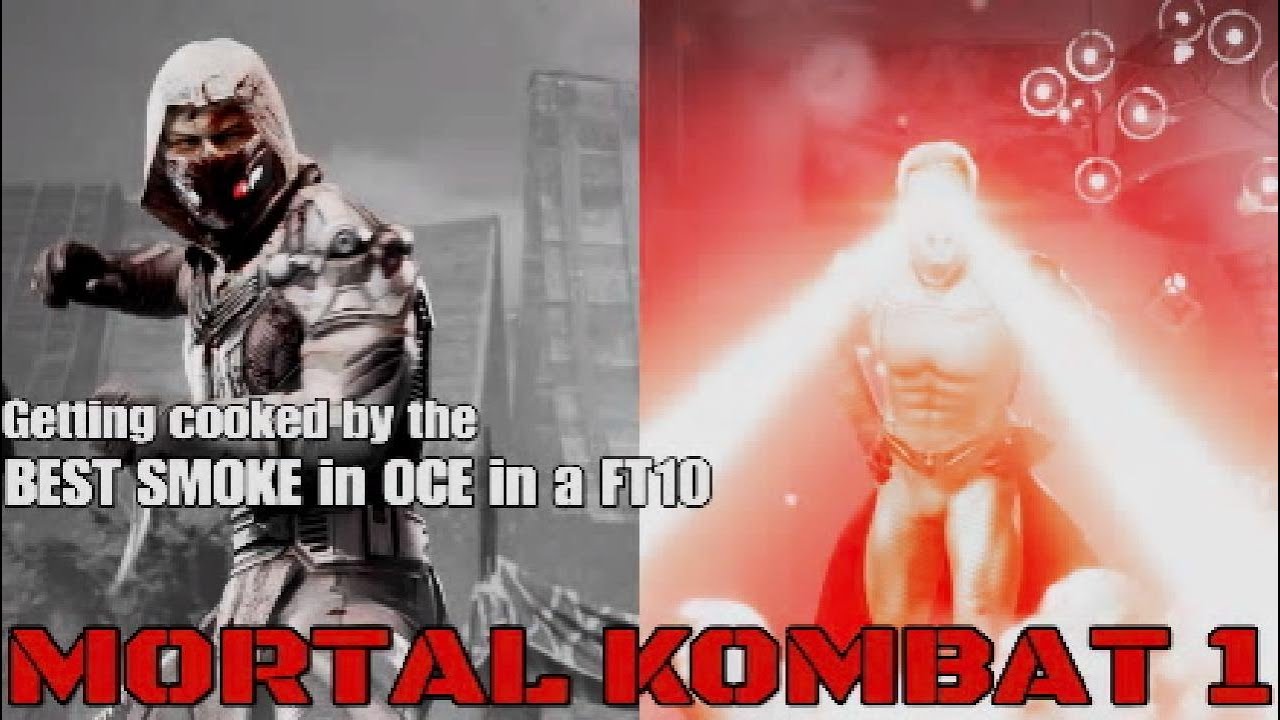 Getting cooked by the BEST SMOKE in OCE. Mortal Kombat 1