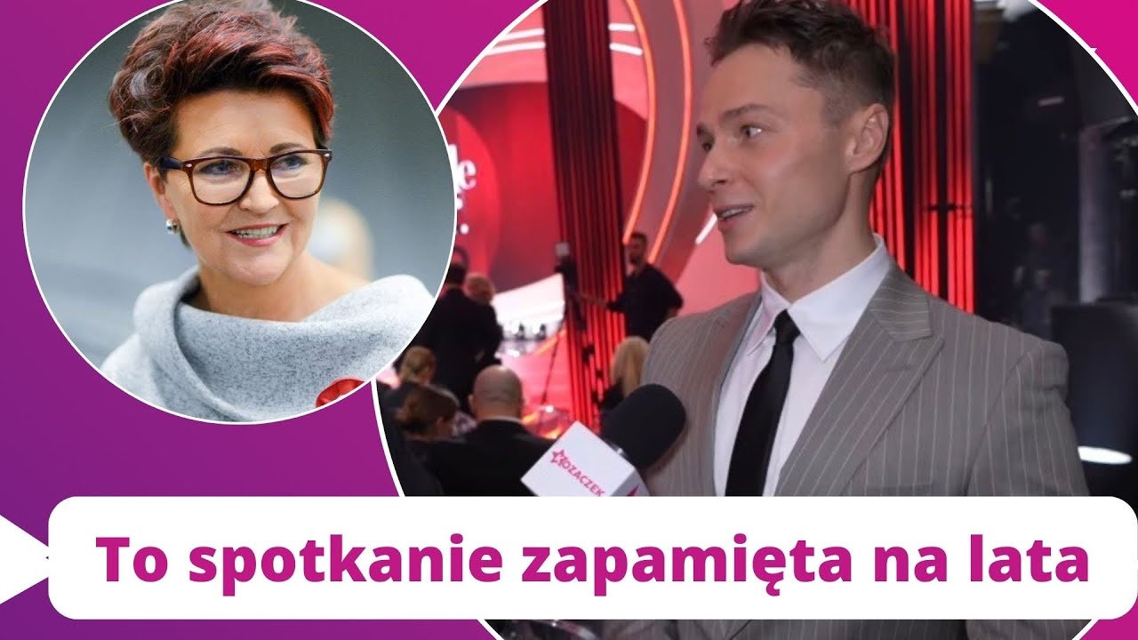 Patryk Pniewski wspomina niezwykłe spotkanie z Jolantą Kwaśniewską