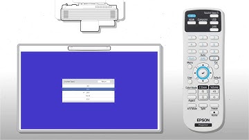 EB-1485Fi Step 11- Configuring a 16:6 display
