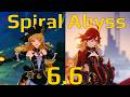 C0 R0 Mavuika NO Citali, C1 R0 Navia NO Durin | Genshin Impact Spiral Abyss 6.6