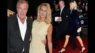 Jeremy Clarkson makes red carpet debut with girlfriend Lisa Hogan at GQ Men of The Year Awards