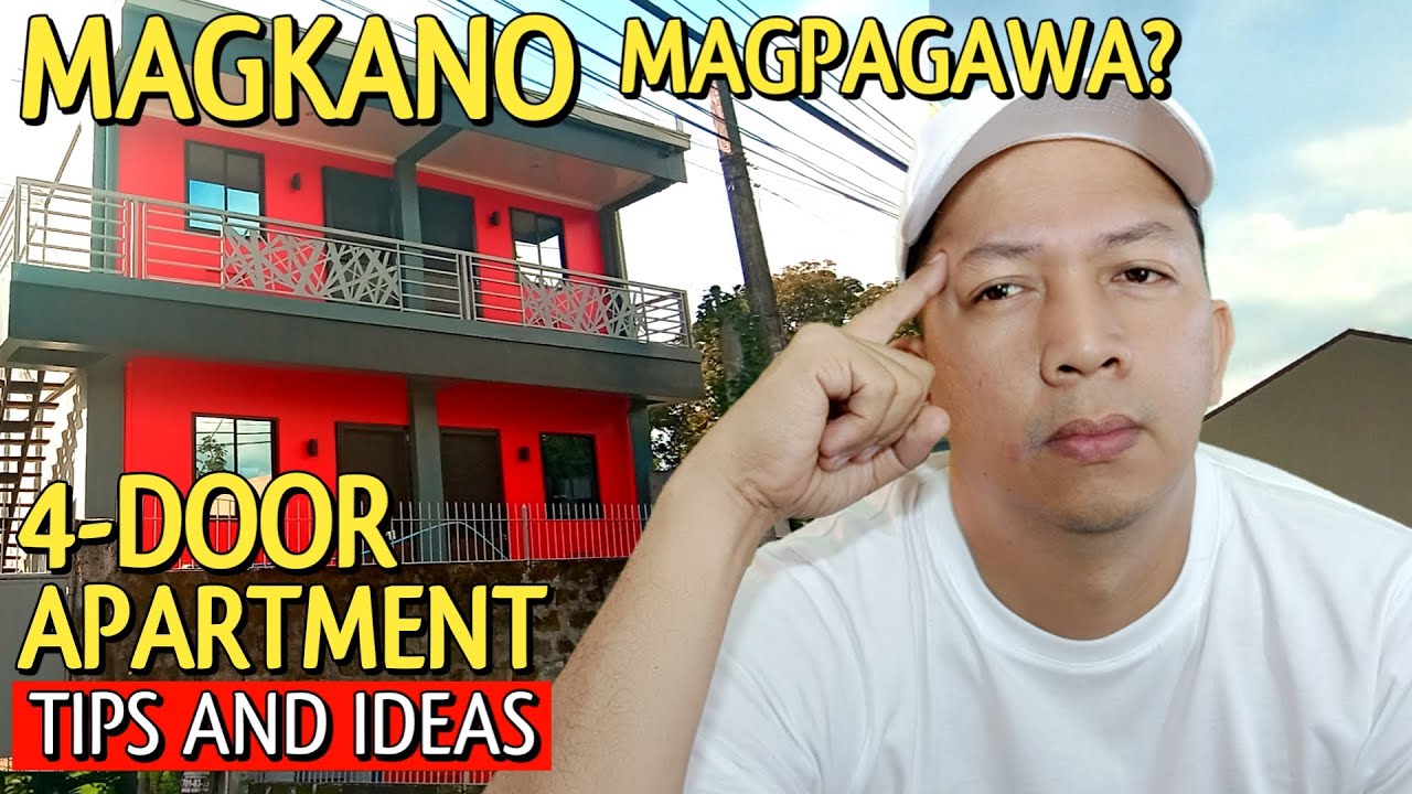 Magkano magpagawa ng 4 Door Apartment | ENG SUB