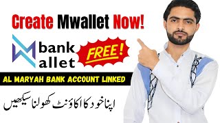 How to Create an Mwallet Account | Linked with Al Maryah Community Bank screenshot 1