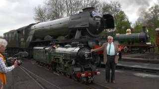 Romney Hythe & Dymchurch Railway  Flying Scotsman & Typhoon  Sir William McAlpine Welcome Speech