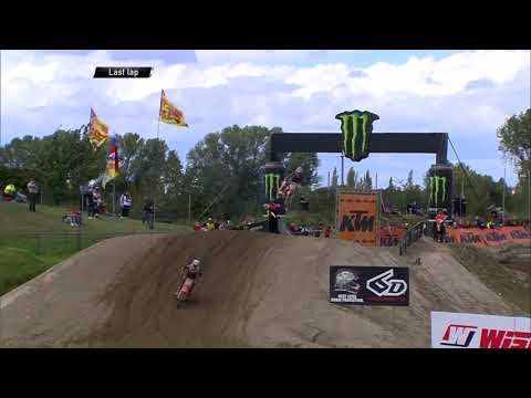 Video: Jorge Prado na Tim Gajser wanashinda huko Lommel na karibu kuonja mataji ya MX2 na MXGP