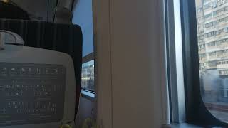 223次往樹林普悠瑪號汐止通過超越4183次500型區間車