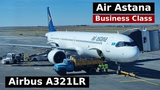 Airbus A321LR а/к Air Astana (бизнес-класс) | Рейс Алматы — Актобе