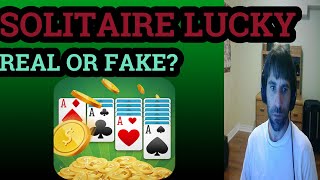 SOLITAIRE LUCKY. Made by who knows, and who cares. The real question is does it pay? screenshot 5