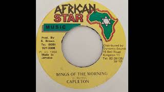 Capleton - Wings Of The Morning - African Star Music 7inch 1994