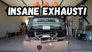 Installing INSANE Nissan Z VALVETRONIC EXHAUST! (1 of 1)