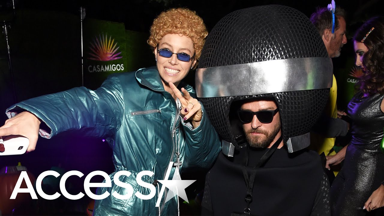 Justin Timberlake And Jessica Biel Win Halloween With Hilarious *NSYNC-Inspired Costume