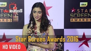 Alia Bhatt At Star Screen Awards 2016 | Viralbollywood